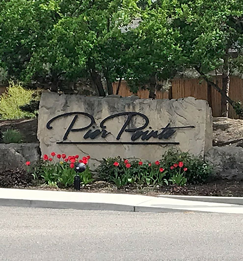 pierpointe entrance sign